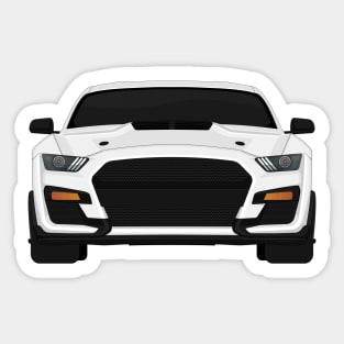 Shelby GT500 2020 Oxford-White Sticker